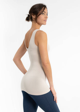 Reversible Tank : Neutral Grey / Long