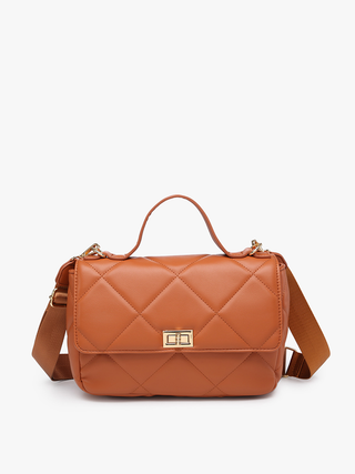 Harp Quilted Crossbody – Twist Lock Bag | EH2244