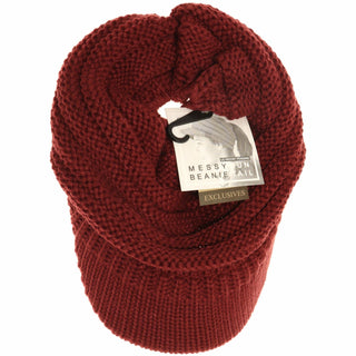 Knit Beanie Tail CC Cap