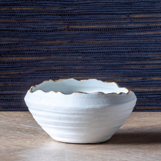 Park Hill Collection - Gilded Organic Edge Bowl, 6"