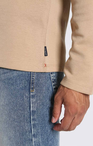 JACHS NY - Cotton Modal Blend Quarter Zip Pullover