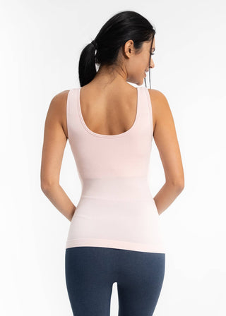 Built-In-Bra Tank: Magenta