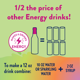 Free Wild Berry Energy Syrup - 375ml