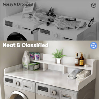 39F Inc. Double Layer Washer Dryer Countertop Organizer