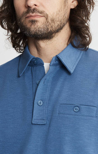 JACHS NY - Reverse Slub Polo