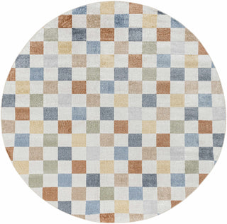 Hauteloom Alie Colorful Checkered Washable Rug