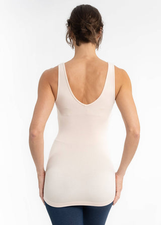 Reversible Tank : Neutral Grey / Long