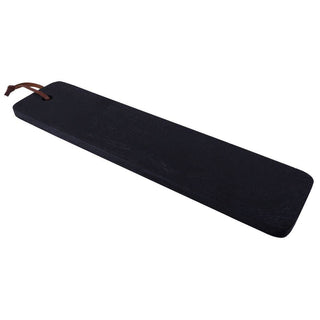 Nordic Teak - Nordic Style Teak Charcoal Charcuterie/Cutting Board 24"