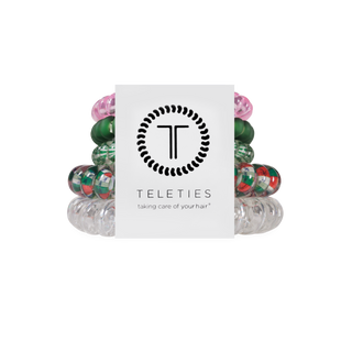 TELETIES hair tie mix pack on display card, featuring logo and product graphic