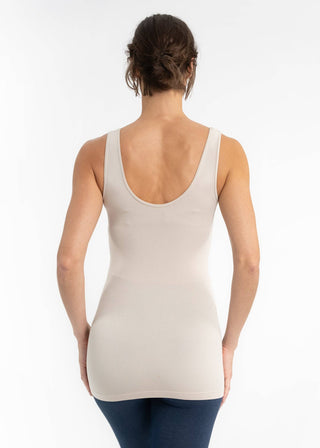 Reversible Tank : Neutral Grey / Long