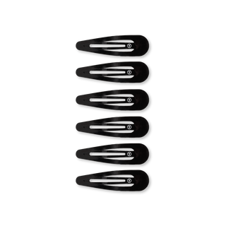 Snap Clip | Jet Black | 6 Count