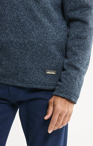 JACHS NY - Stretch Sweater Fleece Quarter Zip Pullover