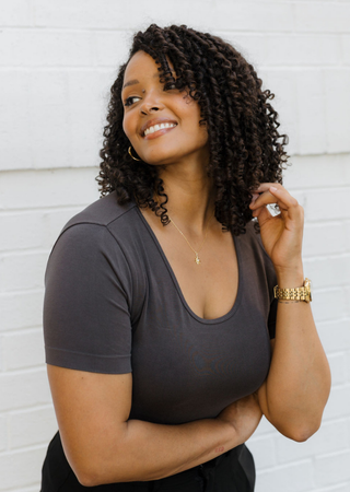 ELIETIAN - Short Sleeve Top - Curvy Fit