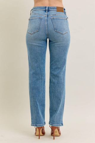 Judy Blue HW Vintage Straight Jeans