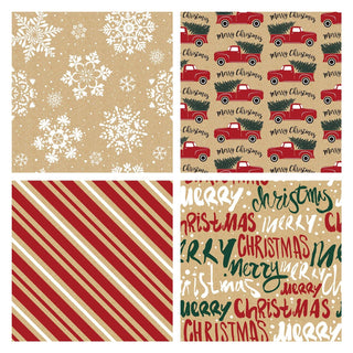 WAGON KRAFT WRAPPING PAPER