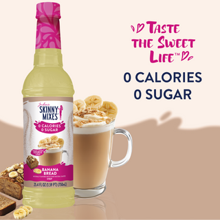 Jordan's Skinny Mixes - Sugar Free Banana Bread Syrup - 750ml