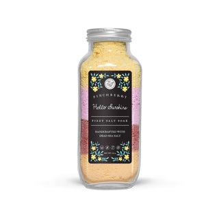 Hello Sunshine Rejuvenating Fizzy Salt Soak