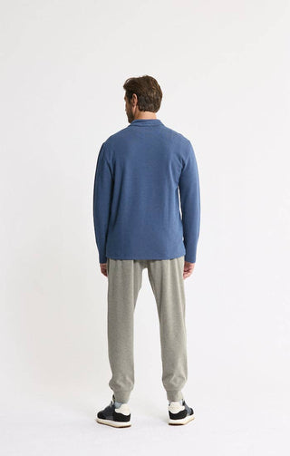 JACHS NY - Cotton Modal Blend Quarter Zip Pullover