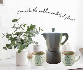 Magnolia - LCP Coffee Mug Make The World Vintage Floral
