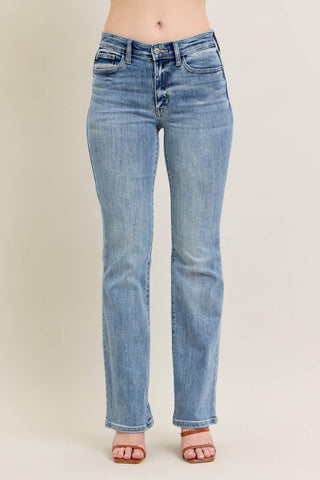 Judy Blue Mid-Rise Bootcut Jeans