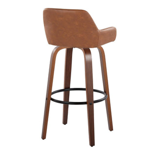 LumiSource and Grandview Gallery - Daniella 30" Fixed-Height Barstool - Set of 2