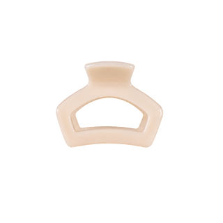 Open Claw Hair Clip, Small-Medium – Almond Beige TELETIES