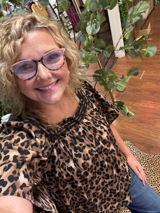 Leopard Print Top