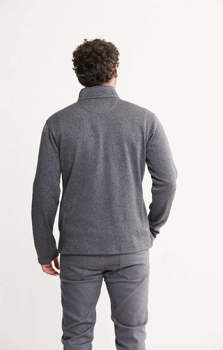 JACHS NY - Stretch Sweater Fleece Quarter Zip Pullover