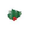Glitter Holly Leaves