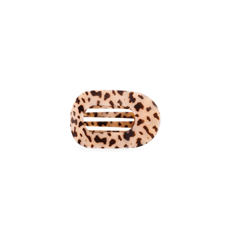 TELETIES - Blonde Tortoise | Tiny | Flat Round Hair Clip