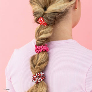 TELETIES - Minnie Mouse Small Silk Scrunchies