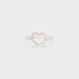 925 Sterling Silver Inlaid Zircon Ring - Just Believe Boutique