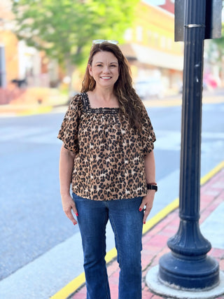 Leopard Print Top