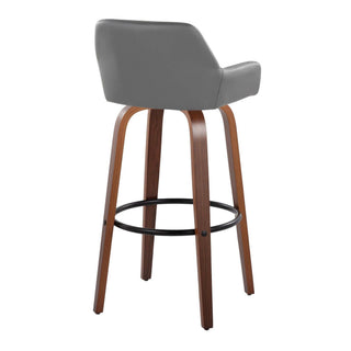 LumiSource and Grandview Gallery - Daniella 30" Fixed-Height Barstool - Set of 2