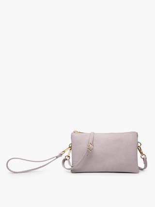 Jen & Co. - Riley Monogrammable 3 Compartment Crossbody/Wristlet | M013