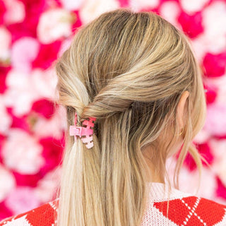 TELETIES Classic Tiny Claw Hair Clip - Kiss & Tell