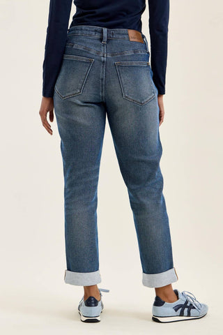 Judy Blue Jeans - MR BILLIE Boyfriend  DK Cozy Indigo