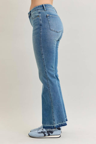 Slim Bootcut Tummy Control Release Hem Judy Blue