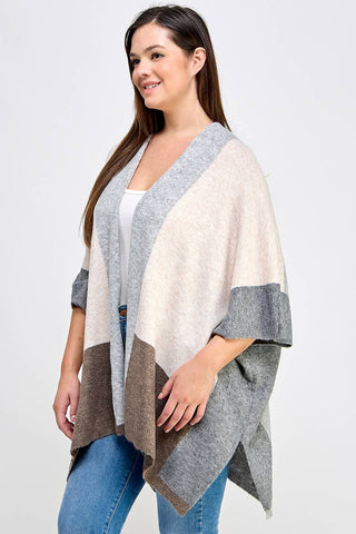 Cardigan Colorblock Knit