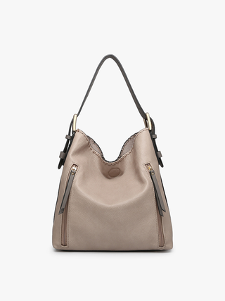 Jen & Co. - Alexa 2-in-1 Hobo Bag w/Dual Zip Compartments | M1816A