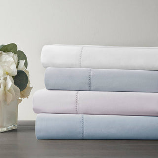 Olliix - 100% Egyptian Cotton 500 Thread Count Sheet Set, White