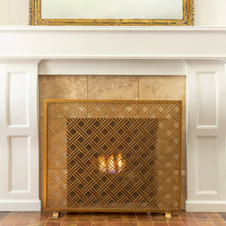 Park Hill Collection - Promo Cross Hatch Fire Screen