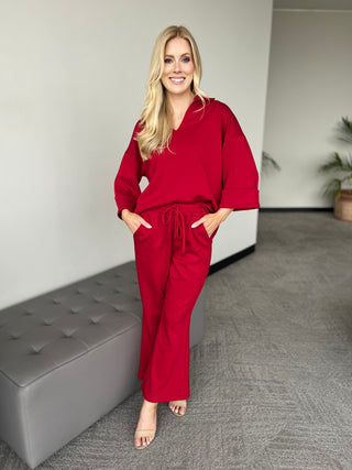 Scuba Modal Set Mocha, Red, Black, Royal Blue(Plus)