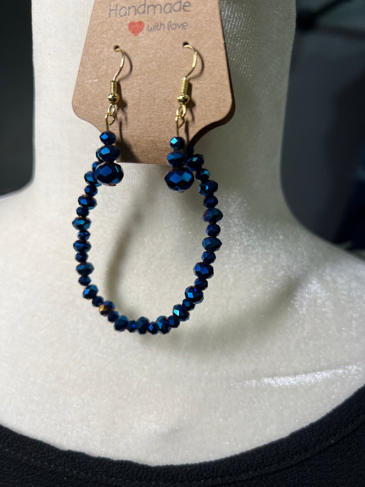 Earring and Bracelet Set - Royal Blue