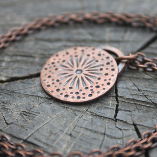 Copper Rain in Sunshine Necklace