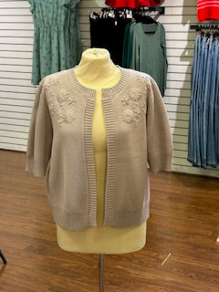 EMBROIDERED CARDIGAN