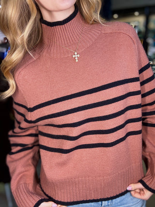 SIGNATURE STRIPE SWEATER
