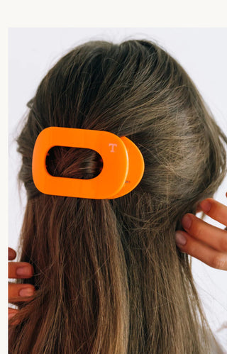 University of Tennessee Medium Flat Round Hair Clip