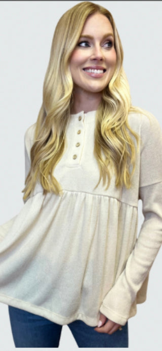 Fall Babydoll Top
