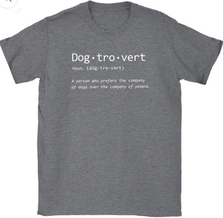 "Dog-Tro-Vert" Tee Fetching